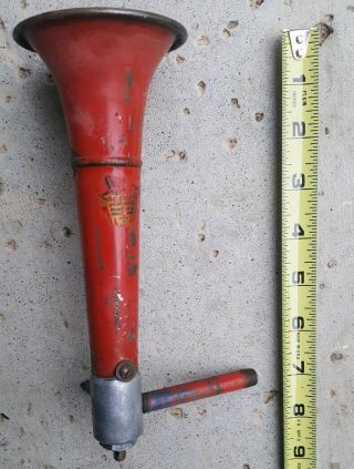 Vintage Horn Rare 40s 50 Jubilee Wolf Whistle Manifold Vacuum Ratro Accessory