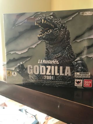 Sh Monsterarts Godzilla 2001.  Very Rare