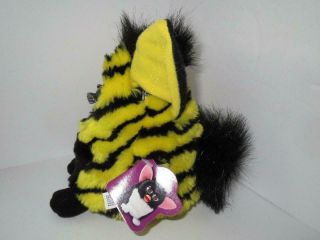 Furby Rare Black and Yellow Bumble Bee 1999 Tiger Electronics 70 - 800 5