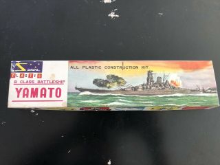 1/1000 Sanwa Japanese Battleship Ijn Yamato Rare Vintage