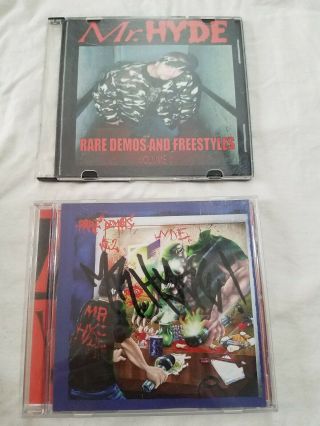 Necro Mr.  Hyde Cd Rare Demos And Freestyles Vol 1 And 2 Ill Bill Icp Twiztid Rare