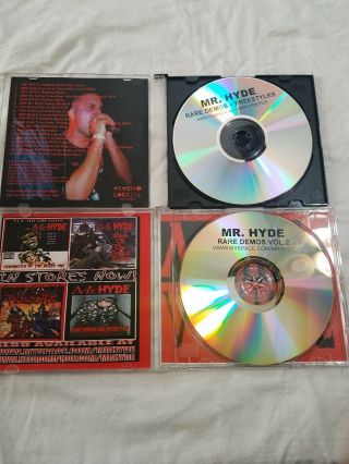 Necro Mr.  hyde Cd Rare Demos And Freestyles Vol 1 And 2 Ill Bill Icp Twiztid Rare 2