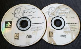 Parasite Eve (sony Playstation 1,  1998) Rare Ps1 Rpg