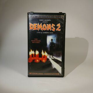 Demons 2 Vhs Dario Argento Rare Horror Anchor Bay 1986 Nightmare Dead Sleepaway