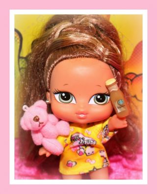 ❤️bratz Babyz Fianna Hair Flair Baby Retired 5 " Doll Dress Rare Mga❤️