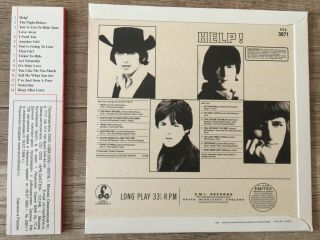 The Beatles ‎– Help / CD Mini LP Papersleeve / Rare Item 3