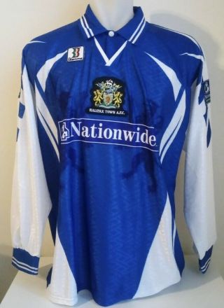 Ultra Rare Halifax Town Afc Match Worn Football Player Shirt Defunct Club 98/99