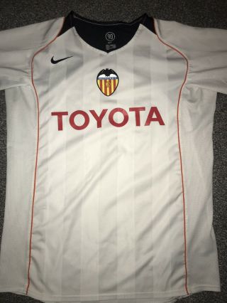 Valencia Home Shirt 2004/05 Large Rare And Vintage