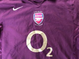 Arsenal 2005/2006 Home Shirt RARE.  With tags. 2