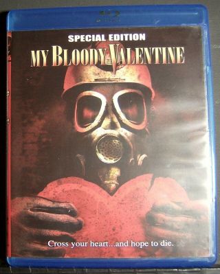 My Bloody Valentine (blu - Ray Disc,  2009) Out Of Print Rare