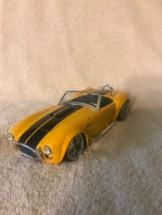 Jada Toys Dub City Bigtime Muscle 1965 Shelby Cobra 427 S/c 1:24 Yellow Rare