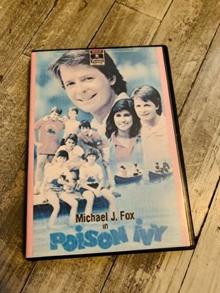 Poison Ivy Dvd Rare Michael J Fox Back To The Future 80’s Camp Comedy Mod