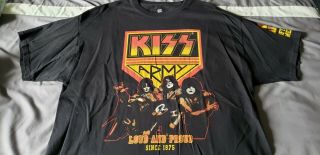 Official Kiss Army Member Shirt Rare Xl