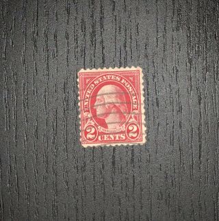 Very Rare Red George Washington 2 Cent Stamp