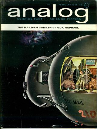 Rare February 1965 Analog Science Fiction Mag Prophet Of Dune By Frank Herbert