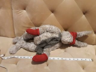1994 Rare Lori Ann Baker Mohair Bunny Rabbit Hand Signed Tag stuffed jointed 5