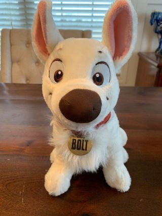 Disney Parks Bolt Plush Dog 11” Disney’s Bolt Stuffed Rare
