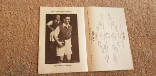 Exeter City v Chelsea 27/1/1951 rare souvenir issue 3