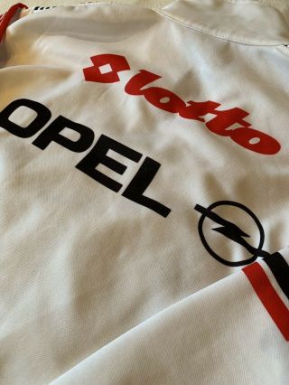 AC Milan Vintage Tracksuit Jacket White Season 94/95 Lotto Opel - Extremely Rare 7