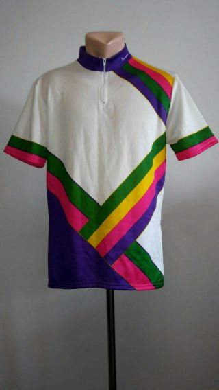 Cycling Shirt Jersey Bike Retro Campagnolo Vintage Rare Italy 1990’s 90’s Sz M