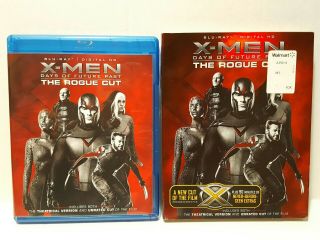 X - Men: Days Of Future Past (blu - Ray Disc,  2015,  2 - Disc Set) With Rare Slipcover