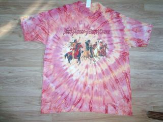 Vintage Neil Young Crazy Horse World Tour Concert Tie Dye T - Shirt Xl Rare