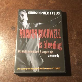 Christopher Titus - Norman Rockwell Is Bleeding (dvd) Rare,  Oop