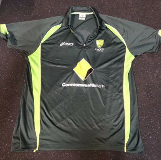 Rare Player Issue Australian Cricket Training Shirt Size Xl Ex Ben Hilfenhaus