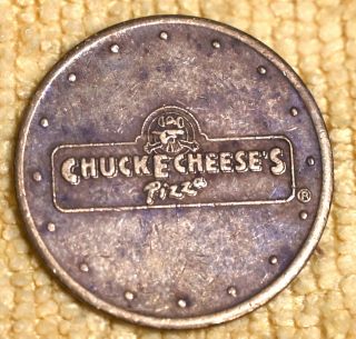 Rare Chuck E.  Cheese " Standard " Design 1990 Token (with Cec Logo) Cc13
