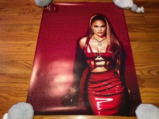 Jennifer Lopez Rare Promo Lithograph Poster A.  K.  A.  Also Known As Pitbull