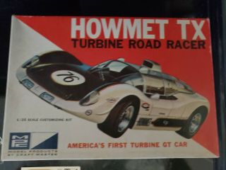 1/25 Mpc Models Howmet Tx Turbine Road Racer Rare Unassembled Complete