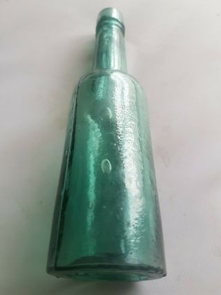 Stunning Rare Turquoise Green Sauce {civil War Era} 1860,  S