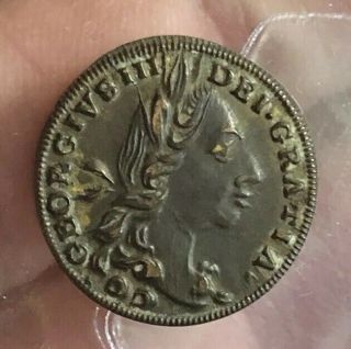 George 1/2 Guine 1784 Pattern Struck In Copper Rare