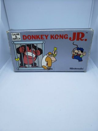 Rare Cgl Nintendo 1982 Game And Watch Donkey Kong Jr Boxed