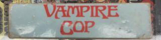 Vampire Cop (1990) RARE OOP HTF HORROR/SLEAZE VHS 3