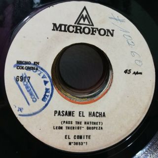 El Comite Pasame El Hacha Very Rare Latin Funk Colombia 18 Listen
