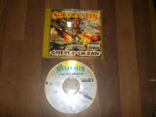 Master P Presents Soulja Slim Give It 2 Em Raw Rare Music Cd No Limit Records
