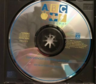 DON SPENCER’S Australia For Kids CD rare ABC FOR KIDS MUSIC 1989 disc 3