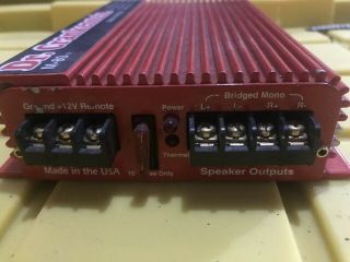 Rare Old School US Amps Style Dr Crankenstein M80 Car Stereo Amplifier Audio 4