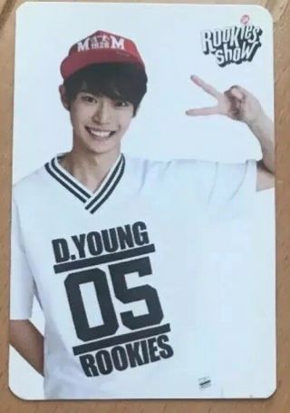 Rare Nct127 Doyoung Official Photocard (glossy) Sm Rookies Show Sum Coex