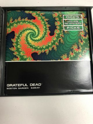Grateful Dead: Dick ' s Picks Vol.  17 Boston Garden 9 - 25 - 91 3 CD Rare/OOP 6