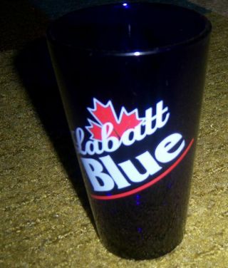 Rare Limited - Edition Labatt Blue Pilsner/pint Beer Glass Mug Jersey Bills Sabres