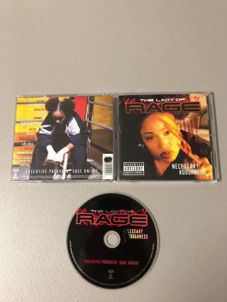 The Lady Of Rage Necessary Roughness 1997 Cd Rare Oop 90s Death Row Gangsta Rap