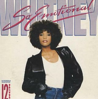 Whitney Houston - So Emotional - Rare Cd Single - Riscd43 - 659477