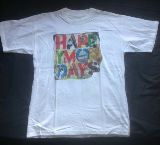 Happy Mondays Mega Rare Step On Best Of Promo T - Shirt Factory Records Ryder
