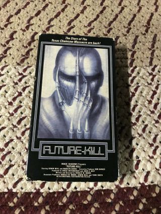 Future Kill Vhs Rare Horror Sci Fi Vestron Video Cult Classic 80s Htf