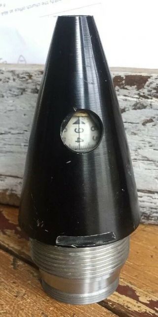 M577 Mtsq Fuze Shell With Timer Hat 1 - 12 2 - 77 Very Rare Military Army