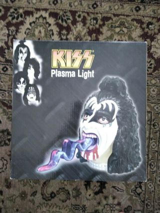 Rare Kiss Plasma Light Gene Simmons Rabbit Tanaka Light Up Tongue Neon Mib Wow