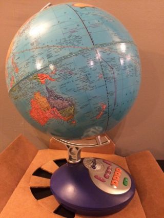 1996 Rare Vintage Educational Insights GeoSafari World Talking Globe Learning 5