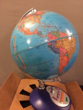 1996 Rare Vintage Educational Insights GeoSafari World Talking Globe Learning 7